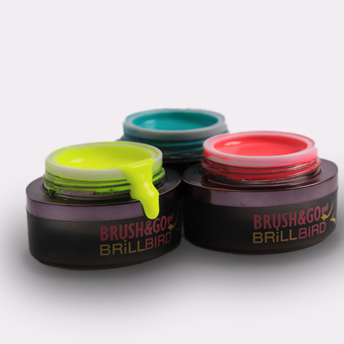 Brush&Go színes műköröm zselék