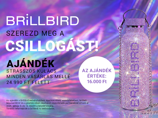 Ajándék strasszos kulacs