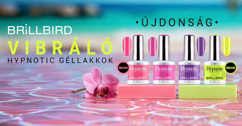 ÚJ! Neon nyári Hypnotic géllakk árnyalatok