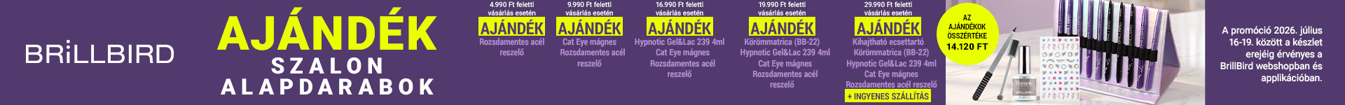 AJÁNDÉK szalon alapdarabok
