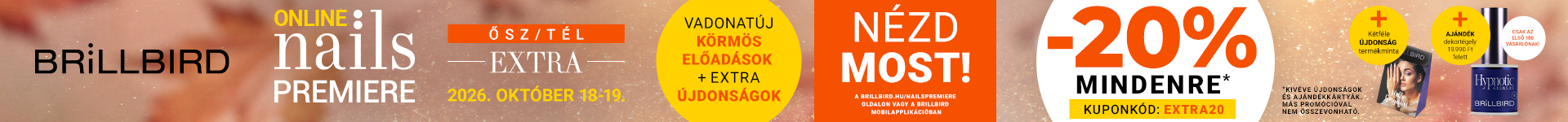 Nails p extra 2026 ősz nézd most