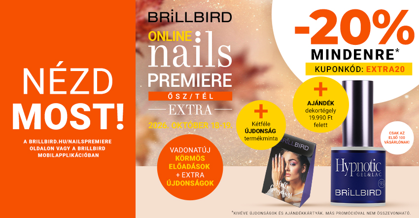 Nails p extra 2026 ősz nézd most