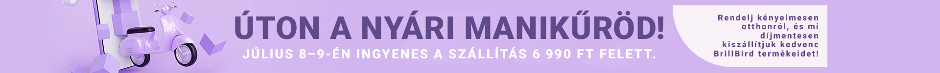 Ingyenes szállítás 7. 08-09.
