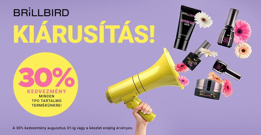 KIÁRUSÍTÁS tpo 30%