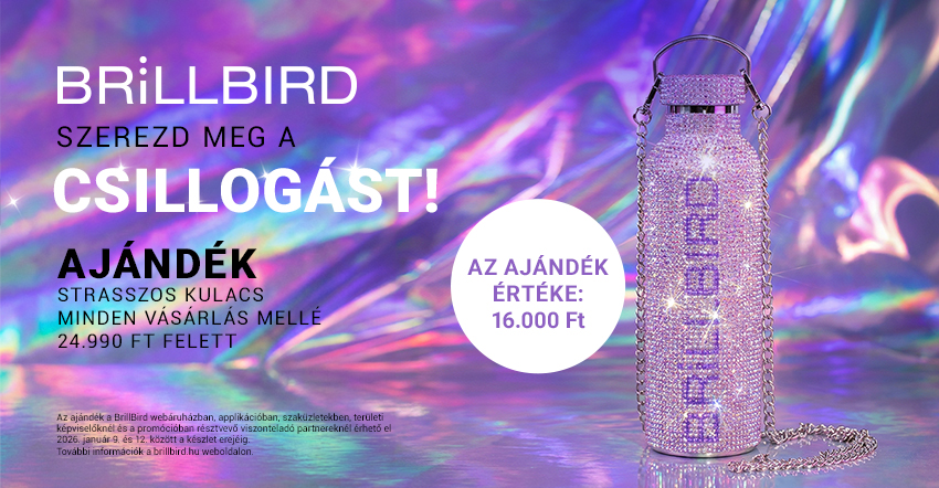 Ajándék strasszos kulacs