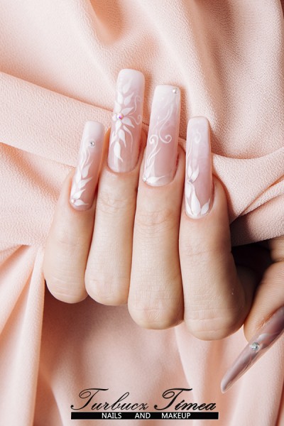 nude baby boomer ombre akril