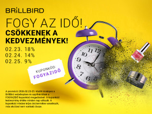 FOGY AZ IDŐ – KEDVEZMÉNYEK CSAK HÁROM NAPIG!