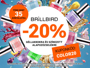 20% OFF TAVASZI/NYÁRI SZÍNEKRE