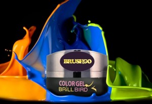 Brush&Go zselé - egy rétegben fedő, fixálásmentes színes zselé