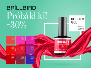 Rubber Gel Base&Color most 30% kedvezménnyel! 