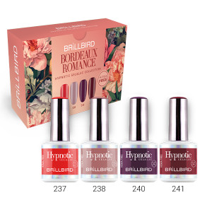 Bordeaux Romance Hypnotic Gel&Lac Kit 4x4 ml