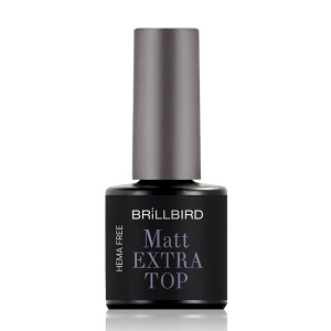 HEMA Free Matt Extra Top - fixálásmentes univerzális matt fedőzselé 8ml