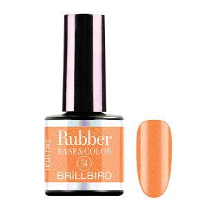 Rubber Gel Base&Color - 34 - 8ml
