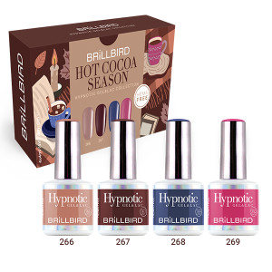 Hot Cocoa Season Hypnotic Gel&Lac Kit 4x4 ml - LIMITÁLT!