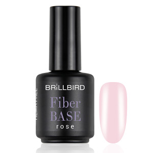 Fiber Base Gel rose – üvegszálas alapozózselé 15ml