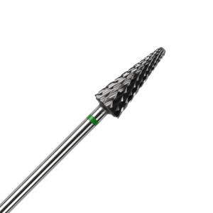 Karbid csiszolófej - kúpos zöld