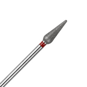 Gyémánt csiszolófej - sharp drop piros