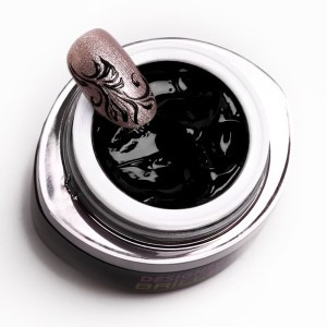 DESIGNER GEL 02 - FEKETE festőzselé (Black) 4,5ML