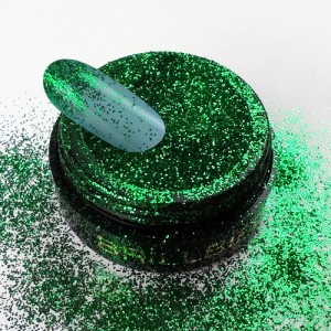Csillámpor - CS02 zöld