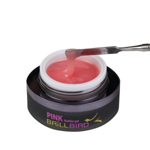 PINK GEL – MILKY TEJES PINK – ENYHÉN FEDŐ RÓZSASZÍN MŰKÖRÖM ÉPÍTŐ ZSELÉ 15ml