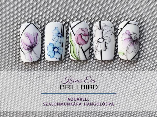 Aquarell szalonmintákra hangolódva