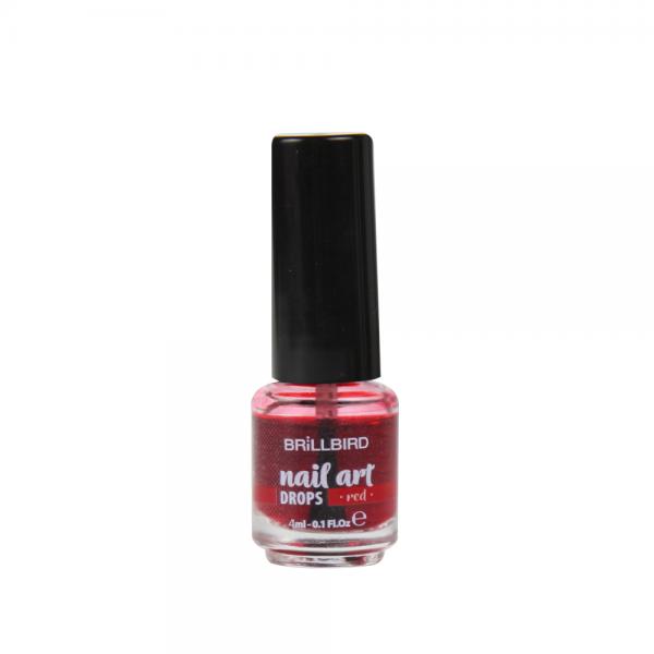Nail Art Drops Red 4ml