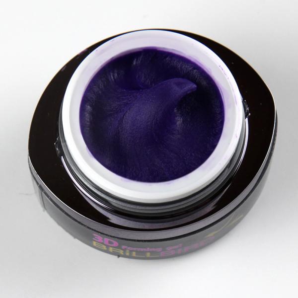 3D Forming gel 9 (dark purple) sötét lila gyurmazselé -  3ml