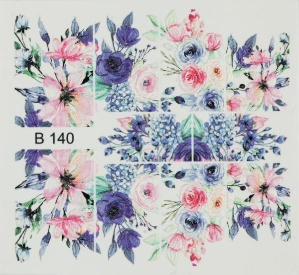 3D effect körömmatrica B140