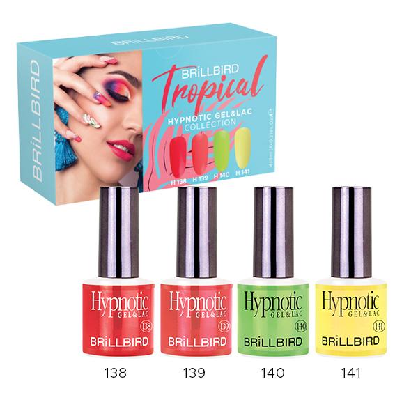 Tropical Hypnotic Gél Lakk Készlet