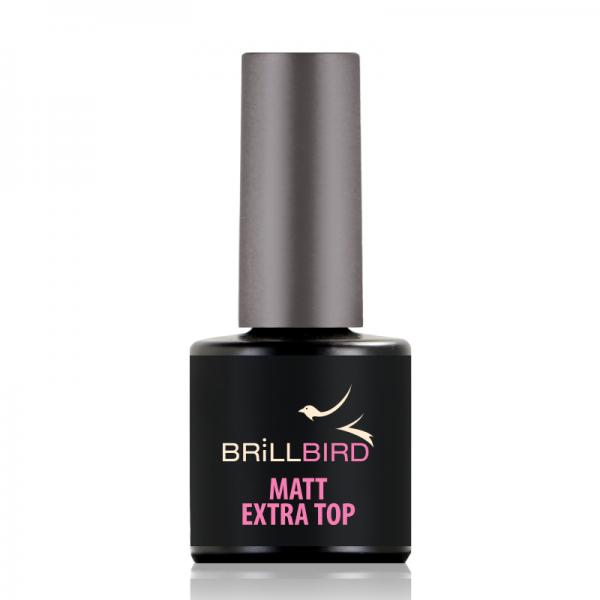 Matt Extra Top - fixálásmentes univerzális matt fedőzselé 8ml