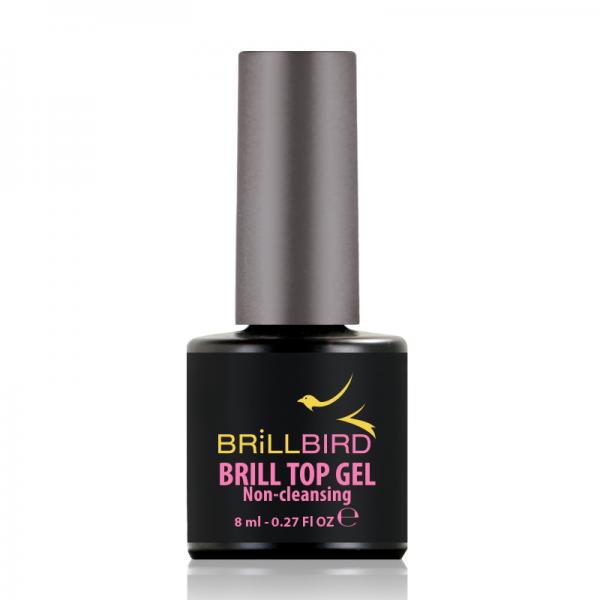 BRILL TOP GEL FIXÁLÁS-MENTES FÉNY 8ml