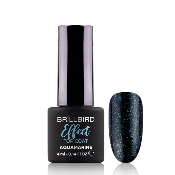Effect Top Coat - Aquamarine 4 ml