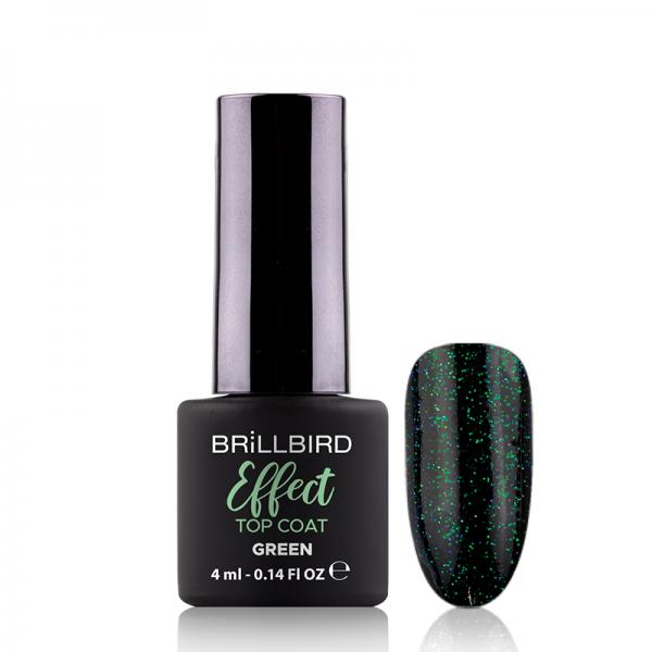 Effect Top Coat - Green 4 ml