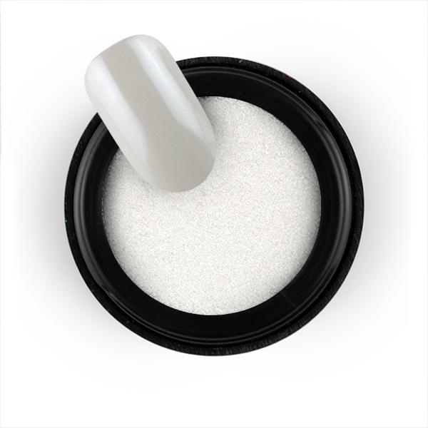 White shine króm por