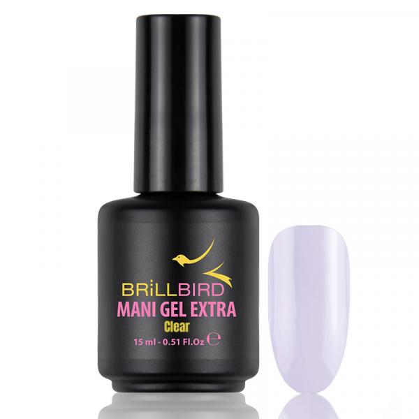 Mani Gel Extra - Clear 15 ml - Saját köröm erősítő gél lakk alap