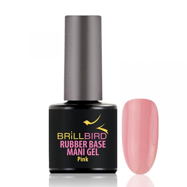 Rubber Base Mani Gel - 1 Pink 8ml