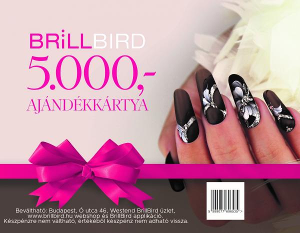 BB ajándék kártya 5.000Ft