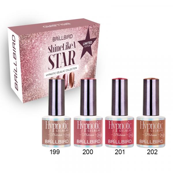 Shine like a star Hypnotic Gél Lakk Készlet -Limitált kiadás, csak készletben beszerezhető színekkel!