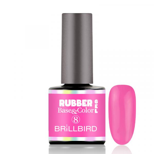 Rubber Gel Base&Color - 8 - 8ml