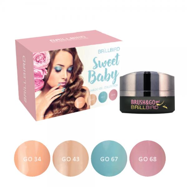 Sweet Baby Brush&Go színes zselé készlet