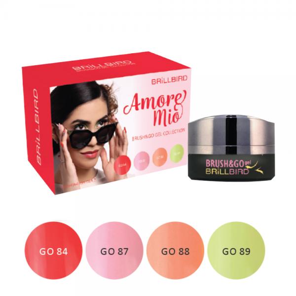 AMORE MIO BRUSH&GO SZÍNES ZSELÉ KÉSZLET