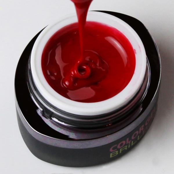 COLOR GEL - piros SZÍNES ZSELÉ "C06" 5ML