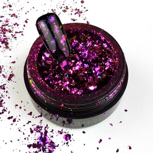 Króm flakes - chrome flakes Purple
