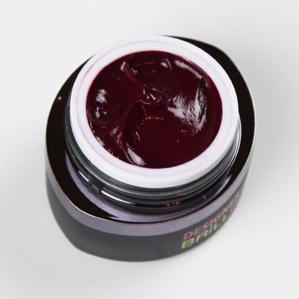 DESIGNER GEL 25 - burgundi vörös FESTŐZSELÉ (burgundy) 3ML
